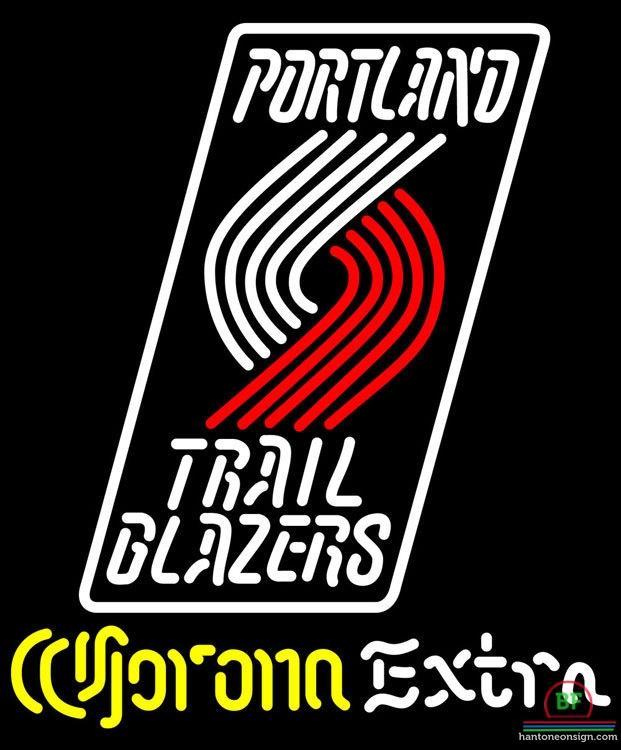 Custom Corona Extra Portland Trail Blazers Neon Sign NBA Teams Neon Light