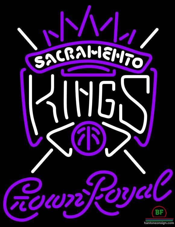 Custom Crown Royal Sacramento Kings Neon Sign NBA Teams Neon Light