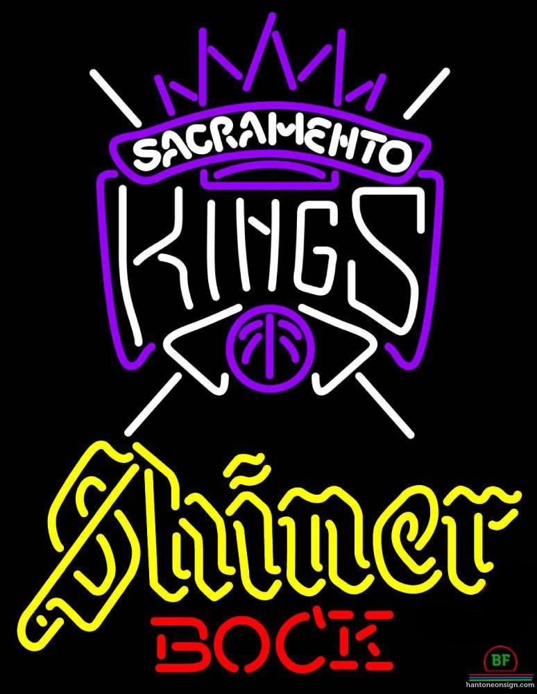 Custom Shiner Bock Sacramento Kings Neon Sign NBA Teams Neon Light