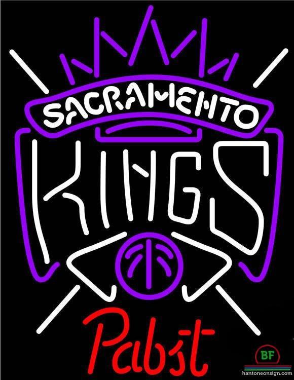 Custom Pabst Blue Ribbon Sacramento Kings Neon Sign NBA Teams Neon Light