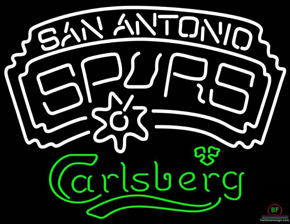Custom Carlsberg San Antonio Spurs Neon Sign NBA Teams Neon Light
