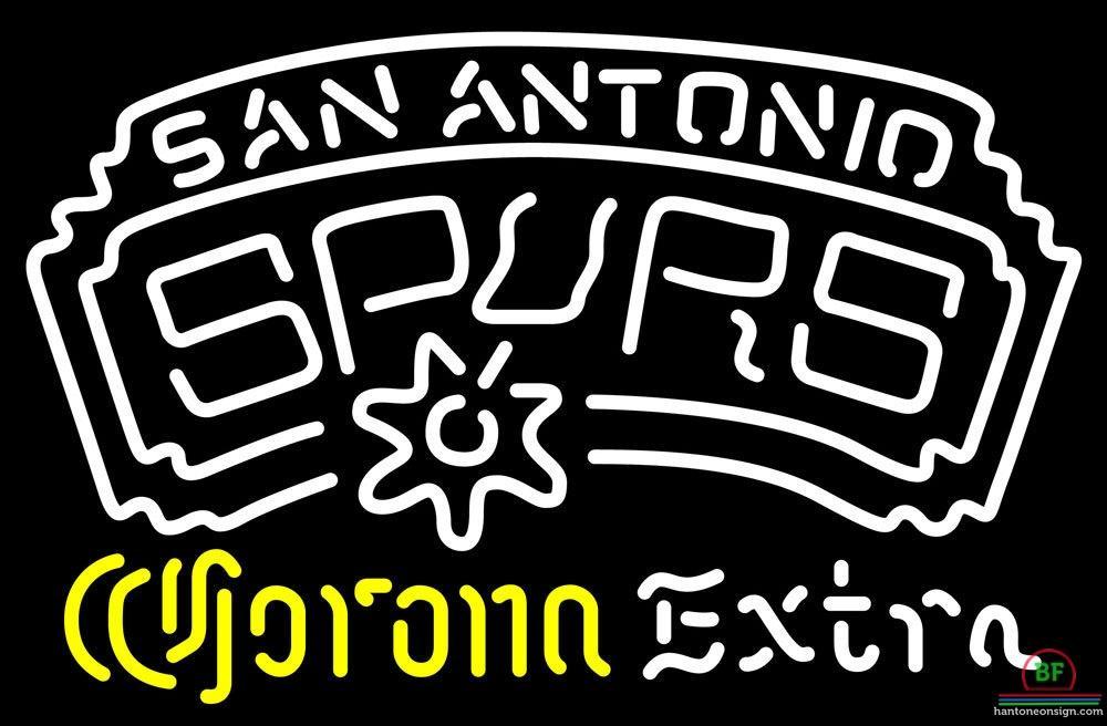 Custom Corona Extra San Antonio Spurs Neon Sign NBA Teams Neon Light