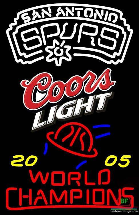Custom Coors Light San Antonio Spurs Neon Sign NBA Teams Neon Light