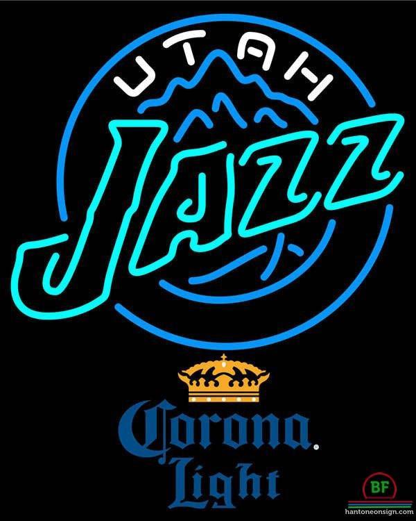Custom Corona Light Utah Jazz Neon Sign NBA Teams Neon Light