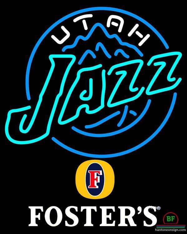Custom Fosters Utah Jazz Neon Sign NBA Teams Neon Light