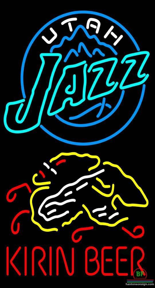 Custom Kirin Beer Utah Jazz Neon Sign NBA Teams Neon Light
