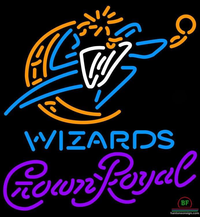 Custom Crown Royal Washington Wizards Neon Sign NBA Teams Neon Light