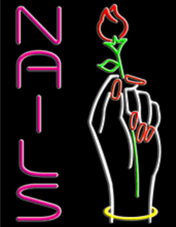 Custom Nails Spa Neon Sign