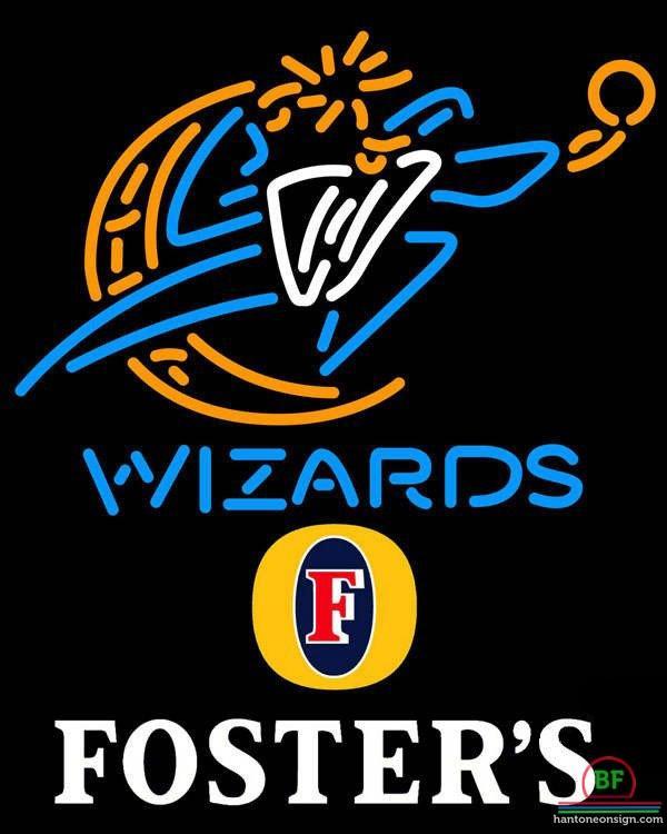 Custom Fosters Washington Wizards Neon Sign NBA Teams Neon Light