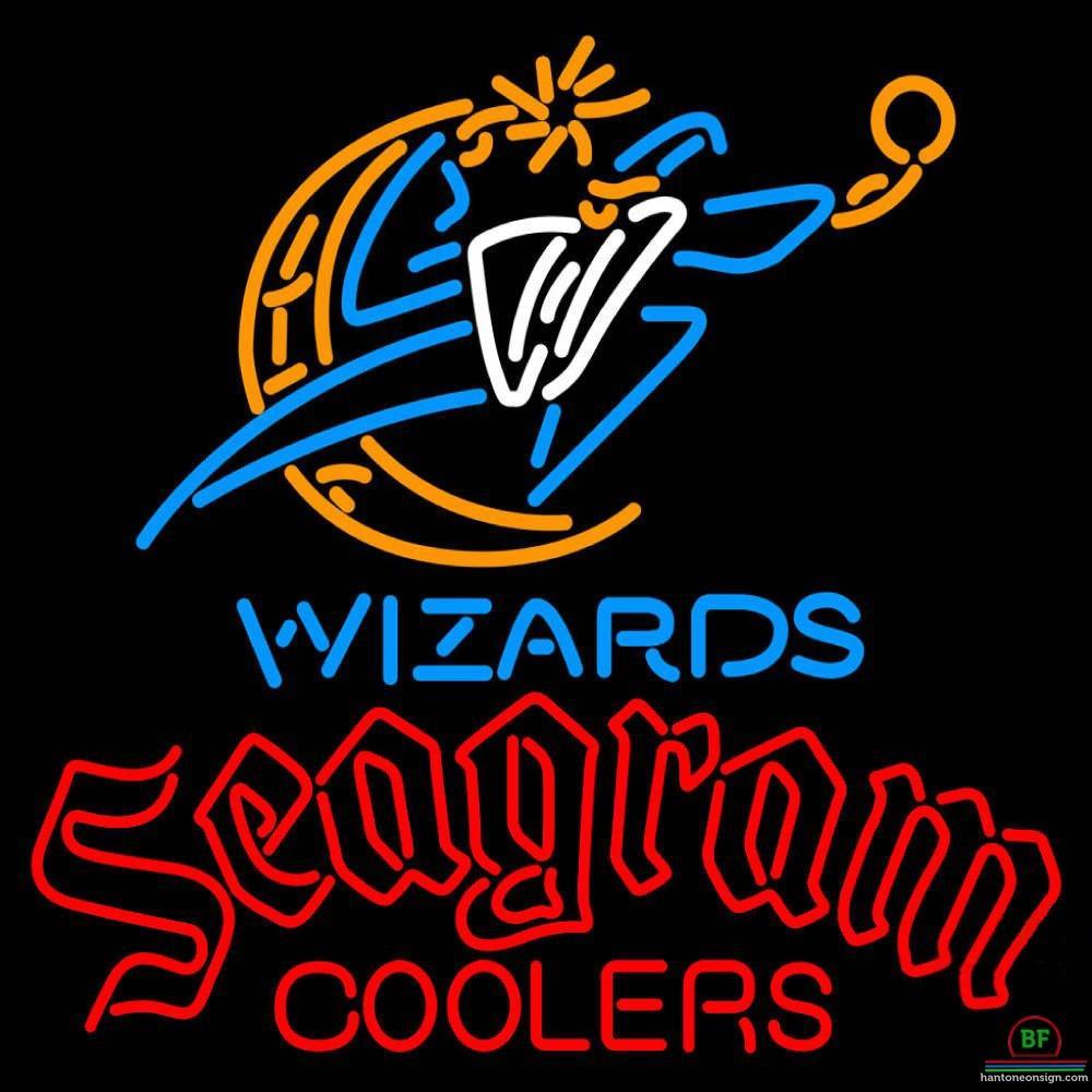 Custom Seagram Washington Wizards Neon Sign NBA Teams Neon Light
