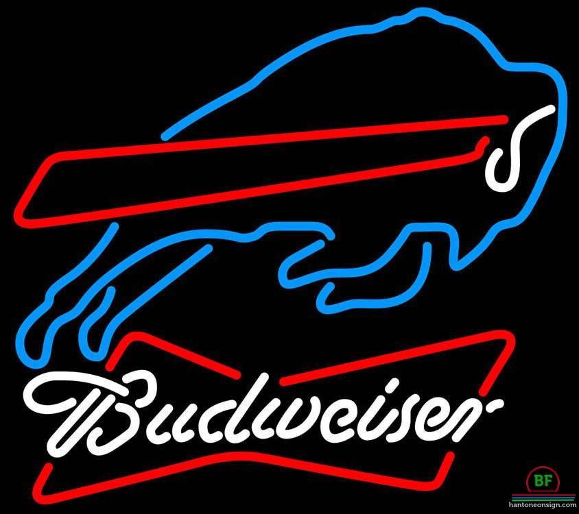 Custom Budweiser Buffalo Bills Neon Sign NFL Teams Neon Light