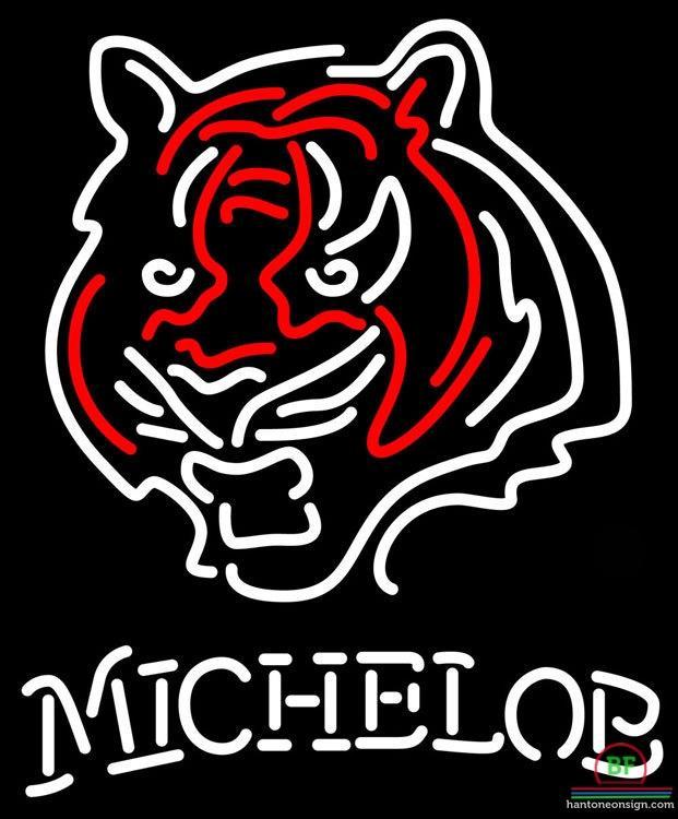 Custom Michelob Cincinnati Bengals Neon Sign NFL Teams Neon Light