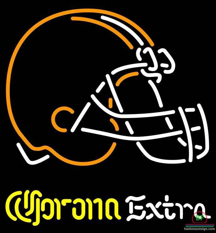 Custom Corona Extra Cleveland Browns Neon Sign NFL Teams Neon Light