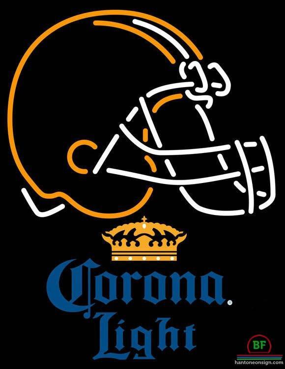 Custom Corona Light Cleveland Browns Neon Sign NFL Teams Neon Light