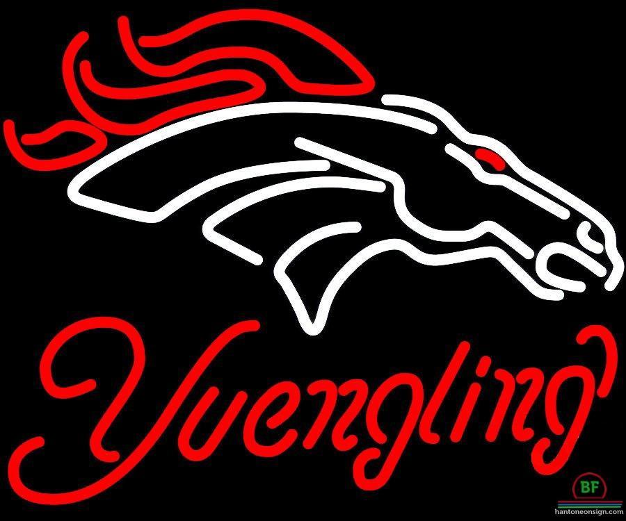 Custom Yuengling Denver Broncos Neon Sign NFL Teams Neon Light