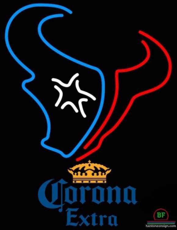 Custom Corona Extra Houston Texans Neon Sign NFL Teams Neon Light