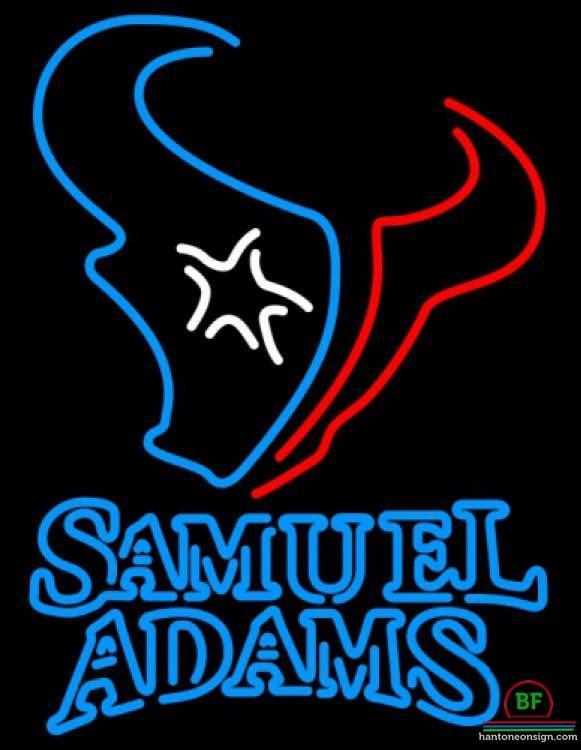 Custom Samuel Adams Houston Texans Neon Sign NFL Teams Neon Light