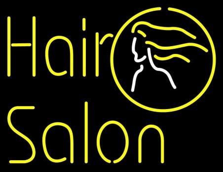 Custom Hair Salon Neon Sign Real Neon Light