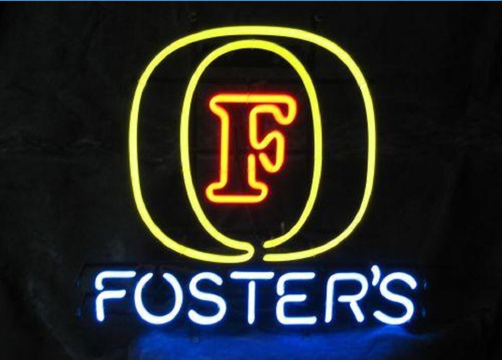 Custom Fosters Neon Sign