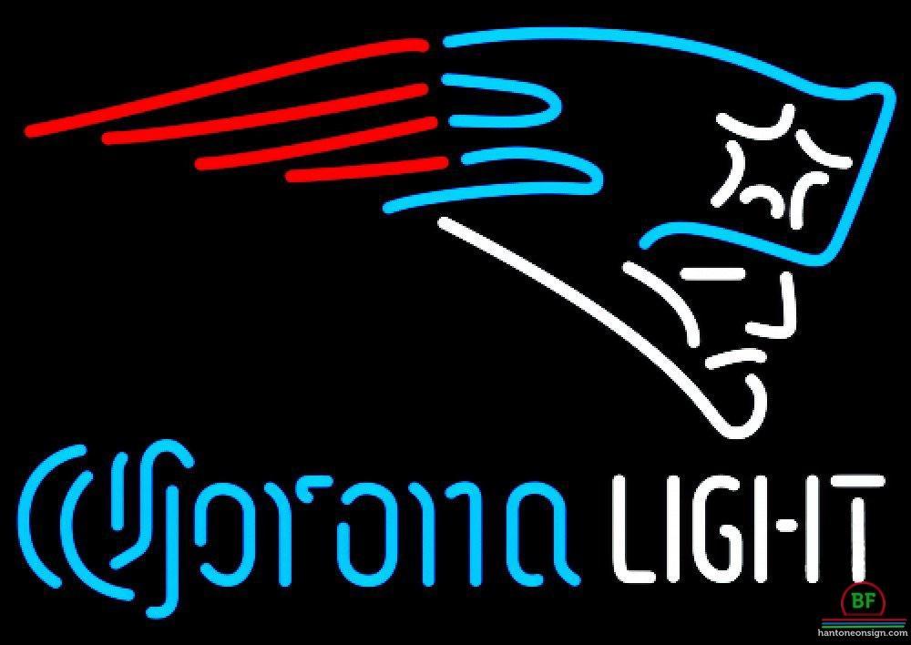 Custom Corona Light New England Patriots Neon Sign NFL Teams Neon Light