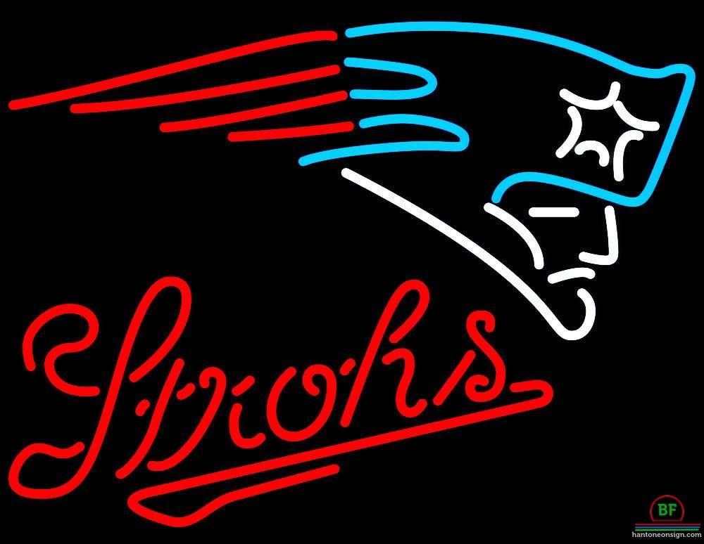 Custom Strohs New England Patriots Neon Sign NFL Teams Neon Light