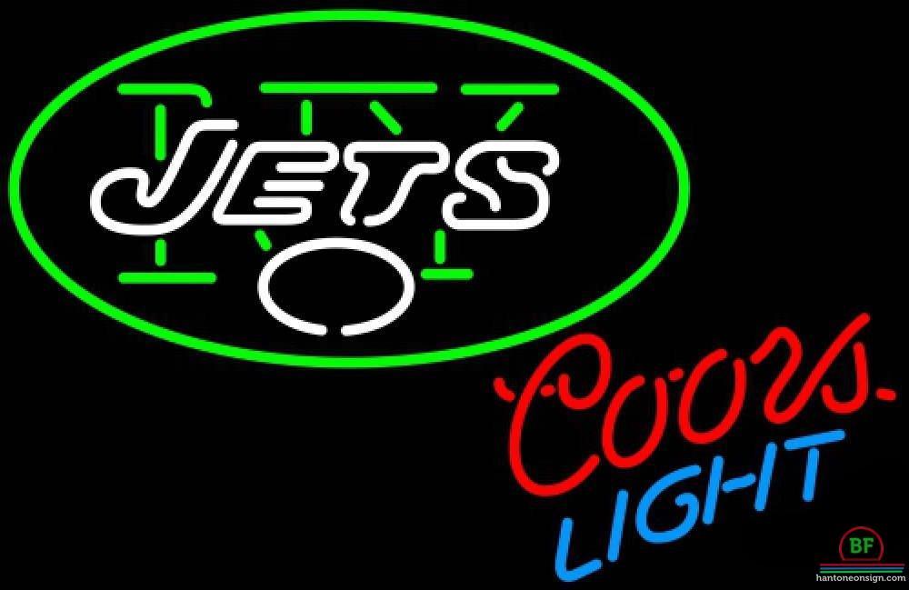Custom Coors Light New York Jets Neon Sign NFL Teams Neon Light