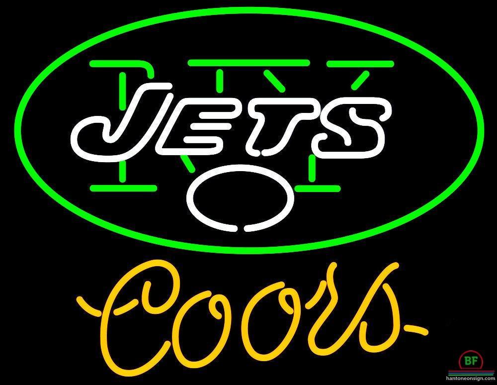 Custom Coors Light New York Jets Neon Sign NFL Teams Neon Light
