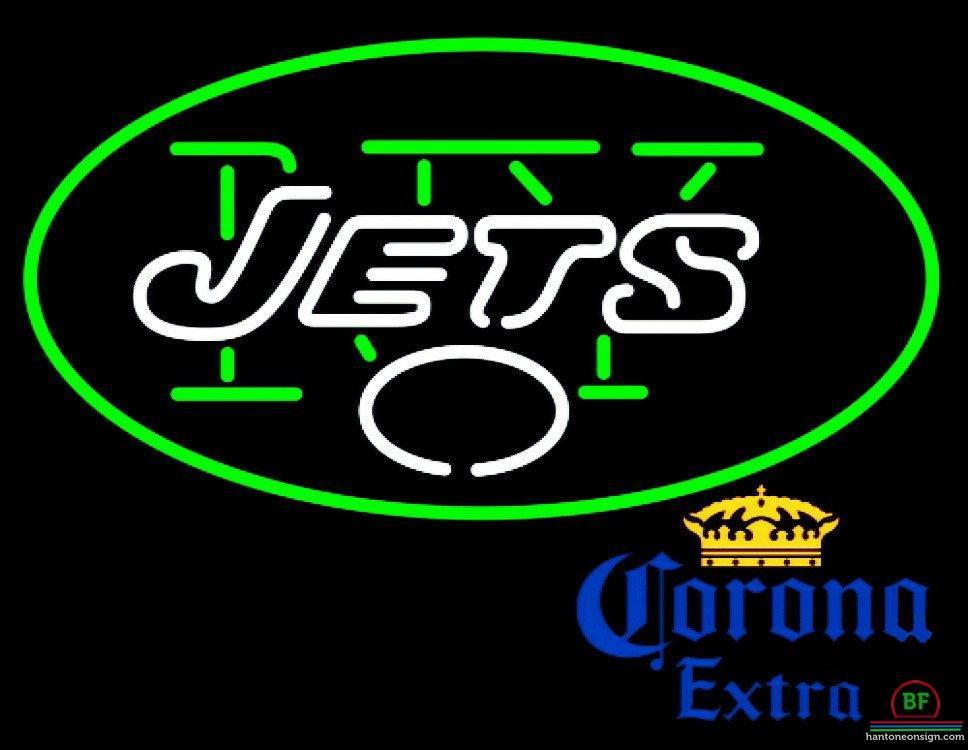 Custom Corona Extra New York Jets Neon Sign NFL Teams Neon Light