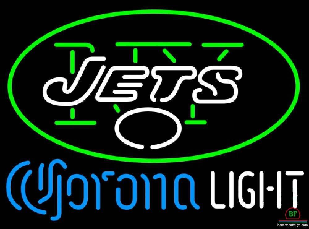 Custom Corona Light New York Jets Neon Sign NFL Teams Neon Light