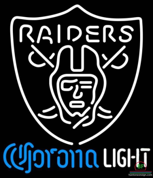 Custom Corona Light Oakland Raiders Neon Sign NFL Teams Neon Light