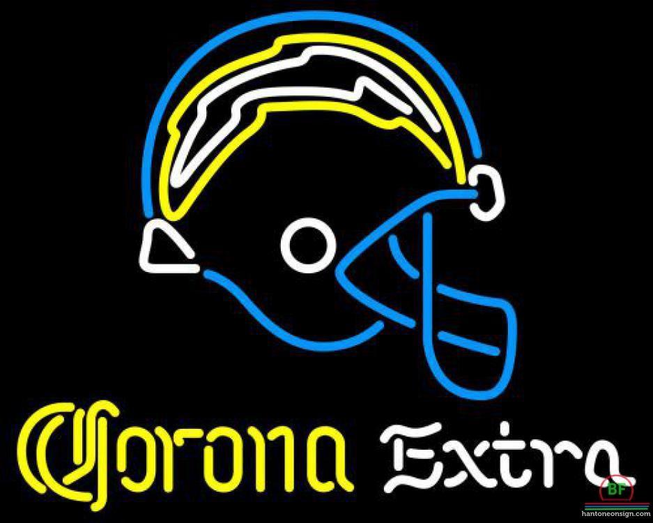 Custom Corona Extra San Diego Chargers Neon Sign NFL Teams Neon Light