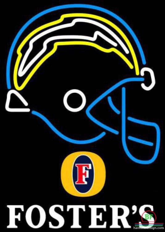 Custom Fosters San Diego Chargers Neon Sign NFL Teams Neon Light