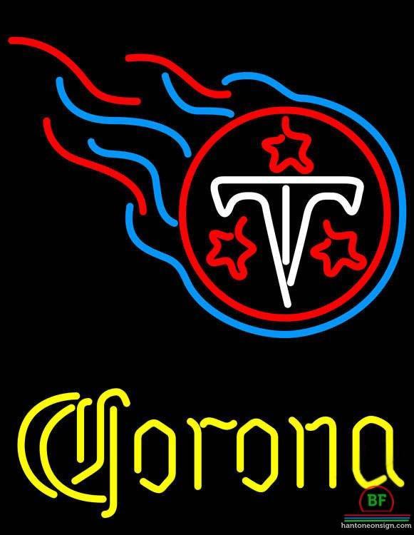 Custom Corona Tennessee Titans Neon Sign NFL Teams Neon Light
