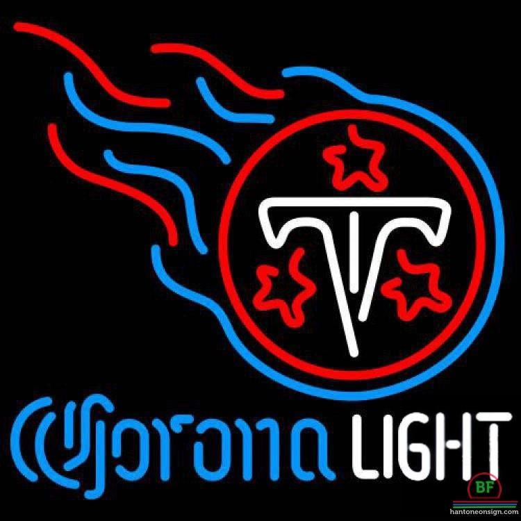 Custom Corona Light Tennessee Titans Neon Sign NFL Teams Neon Light