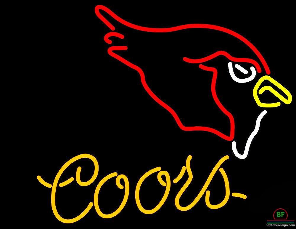 Custom Coors Light Arizona Cardinals Neon Sign NFL Teams Neon Light