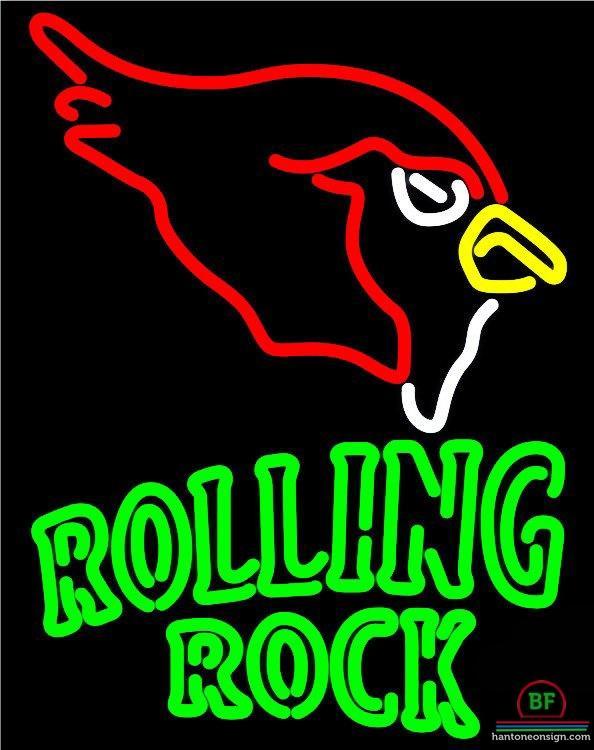 Custom Rolling Rock Arizona Cardinals Neon Sign NFL Teams Neon Light