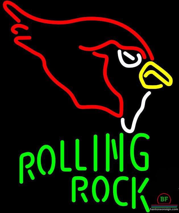 Custom Rolling Rock Arizona Cardinals Neon Sign NFL Teams Neon Light