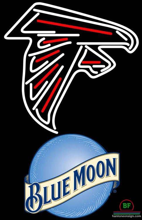 Custom Blue Moon Atlanta Falcons Neon Sign NFL Teams Neon Light