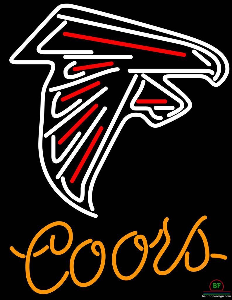 Custom Coors Light Atlanta Falcons Neon Sign NFL Teams Neon Light