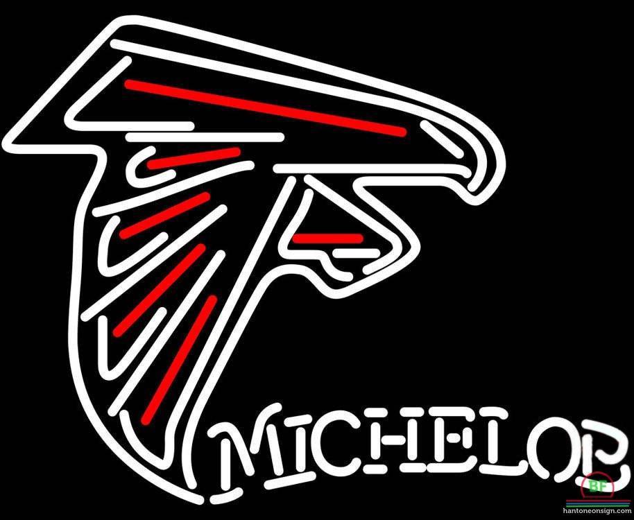Custom Michelob Atlanta Falcons Neon Sign NFL Teams Neon Light