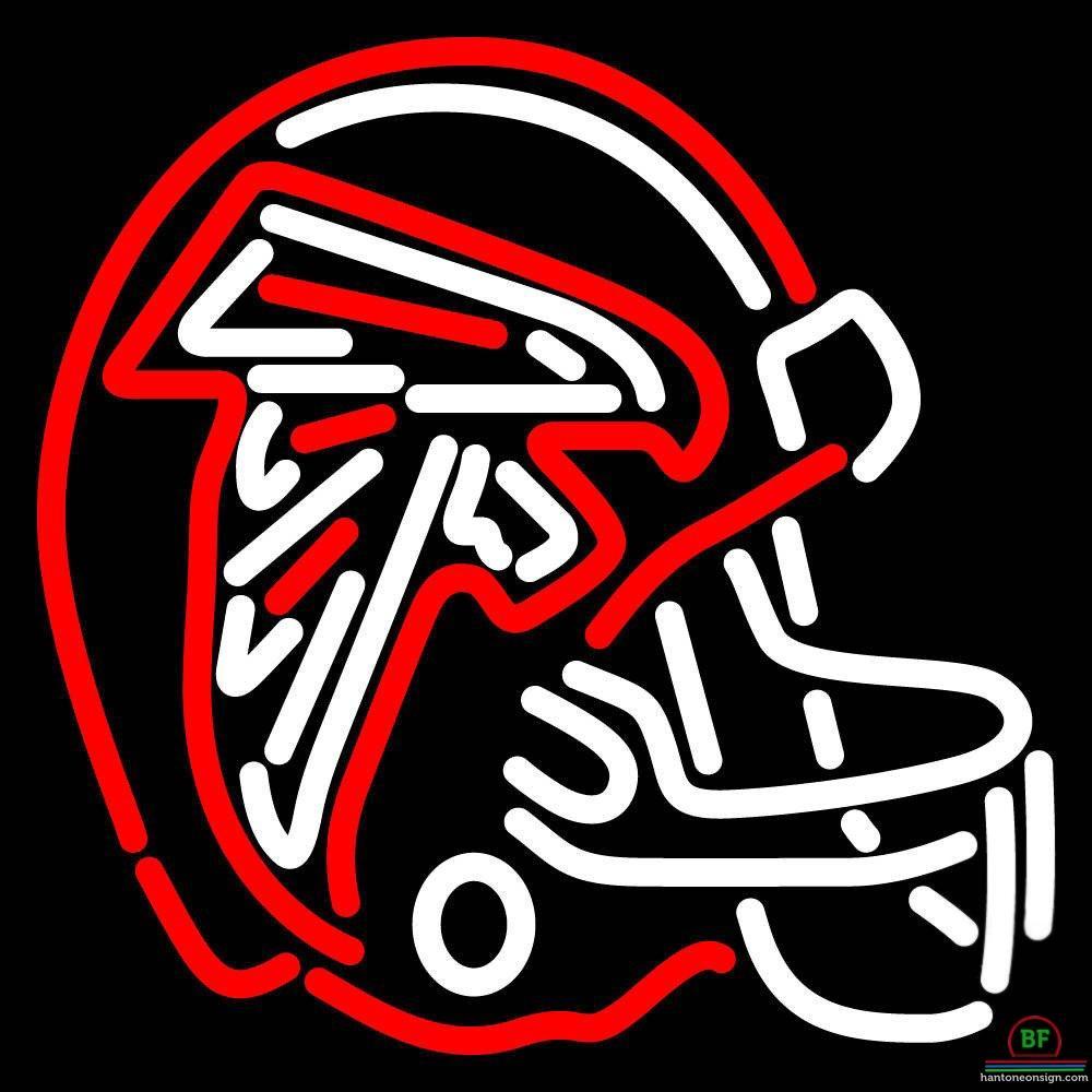 Custom Atlanta Falcons Helmet Neon Sign NFL Teams Neon Light