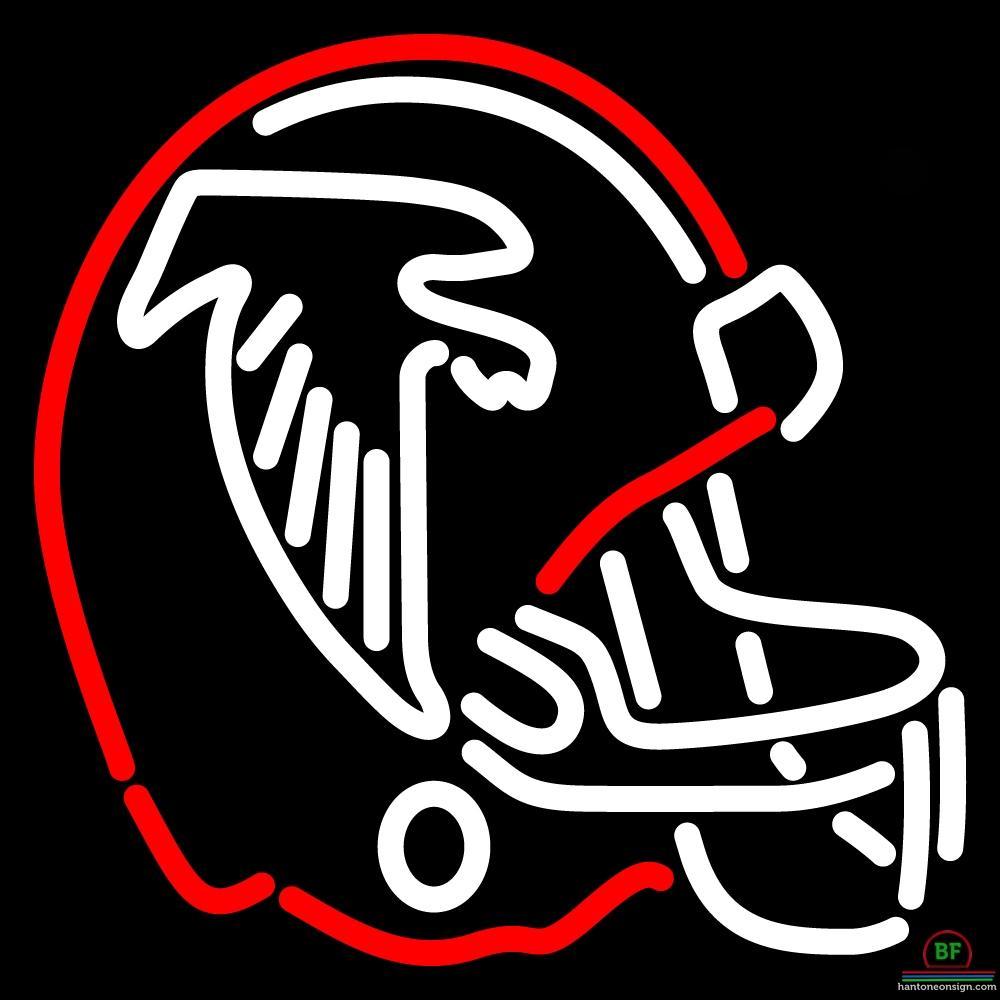 Custom Atlanta Falcons Helmet Neon Sign NFL Teams Neon Light