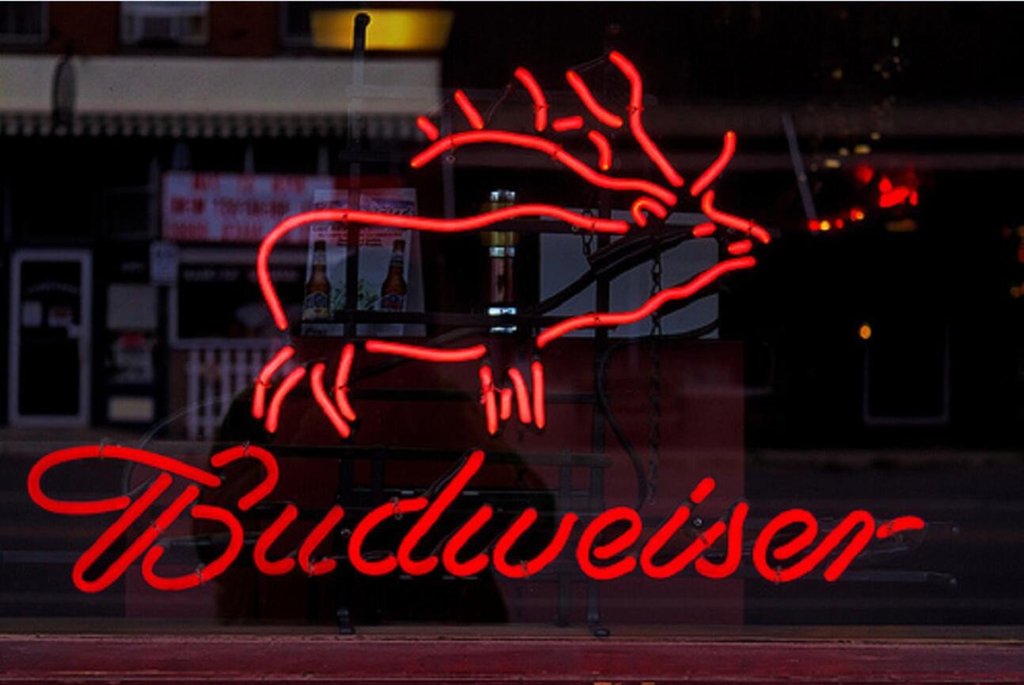 Custom Budweiser Deer Neon Sign
