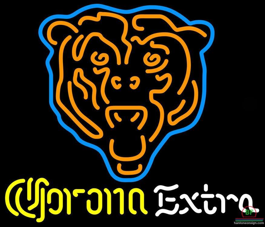 Custom Corona Extra Chicago Bears Neon Sign NFL Teams Neon Light