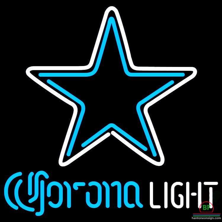 Custom Corona Light Dallas Cowboys Neon Sign NFL Teams Neon Light