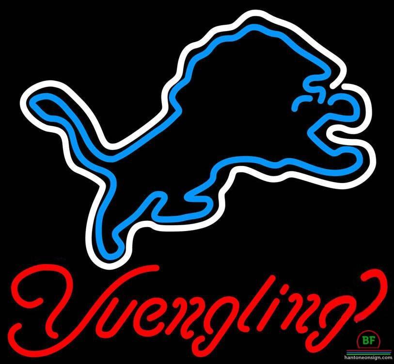 Custom Yuengling Detroit Lions Neon Sign NFL Teams Neon Light