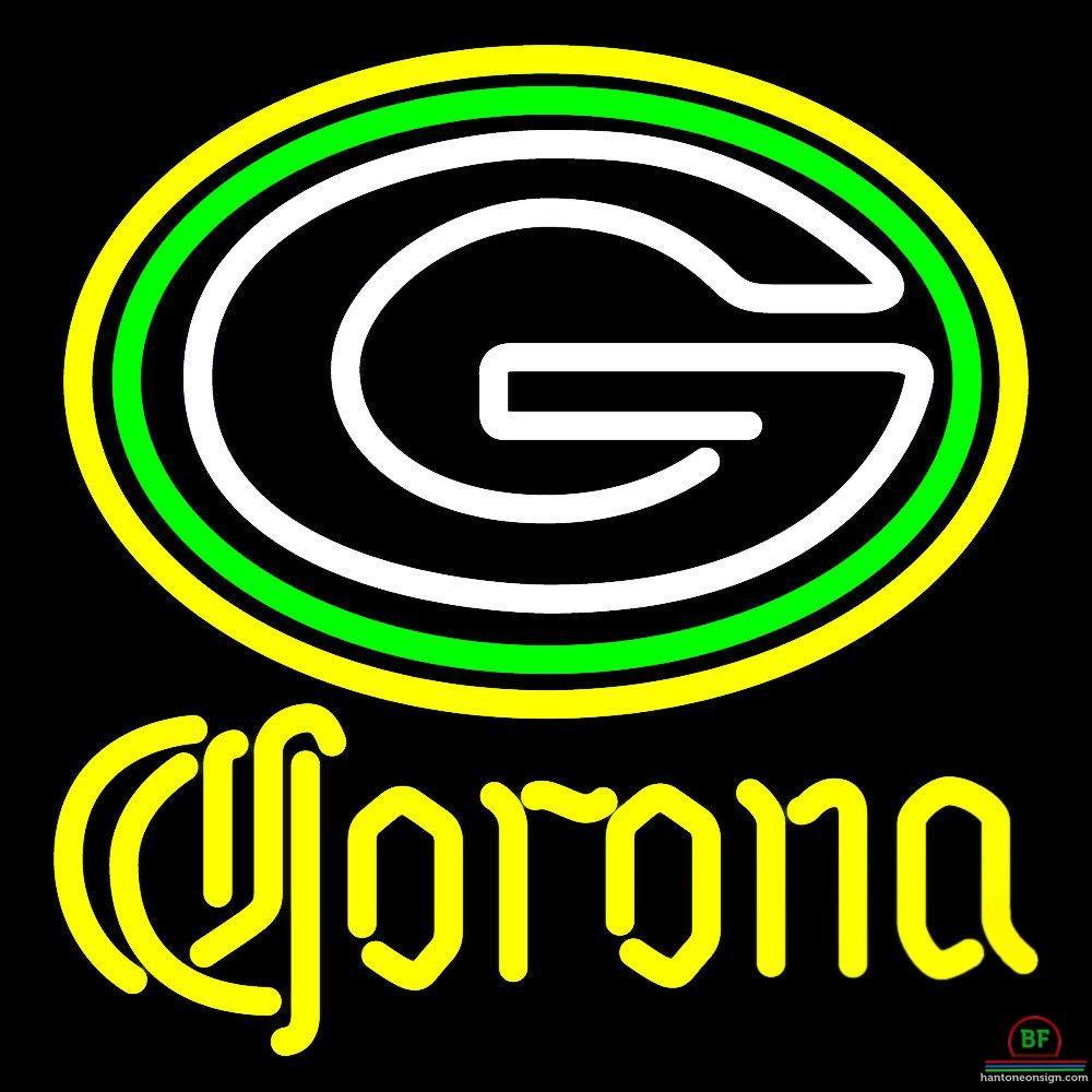 Custom Corona Green Bay Packers Neon Sign NFL Teams Neon Light