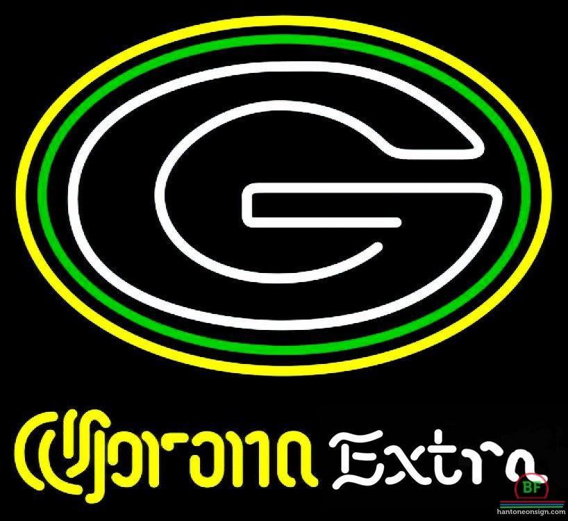 Custom Corona Extra Green Bay Packers Neon Sign NFL Teams Neon Light