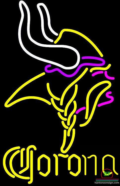 Custom Corona Minnesota Vikings Neon Sign NFL Teams Neon Light