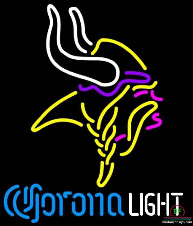 Custom Corona Light Minnesota Vikings Neon Sign NFL Teams Neon Light